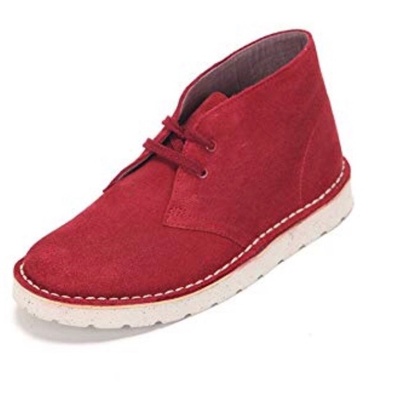 red suede desert boots